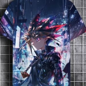 Anime Graphic T-Shirt with Vibrant Design